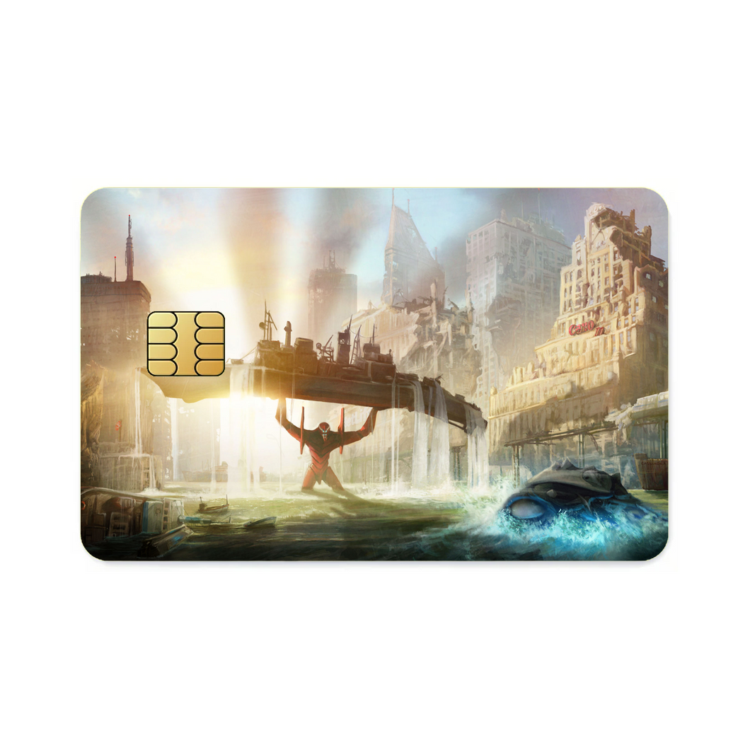 Anime Neon Genesis Evangelion  Credit Card Skins (4-in-1 Pack)
