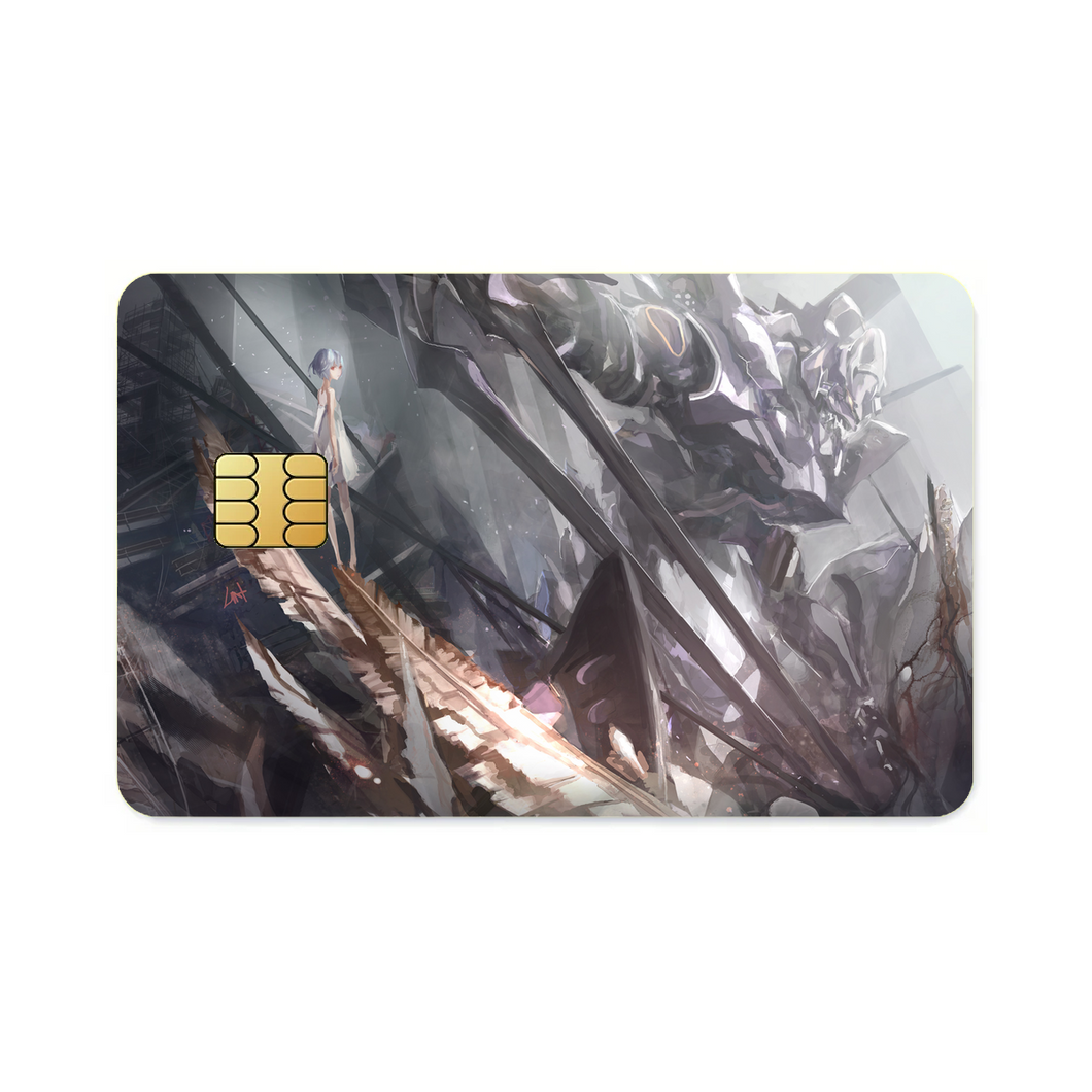 Anime Neon Genesis Evangelion Credit Card Skins (4-in-1 Pack)