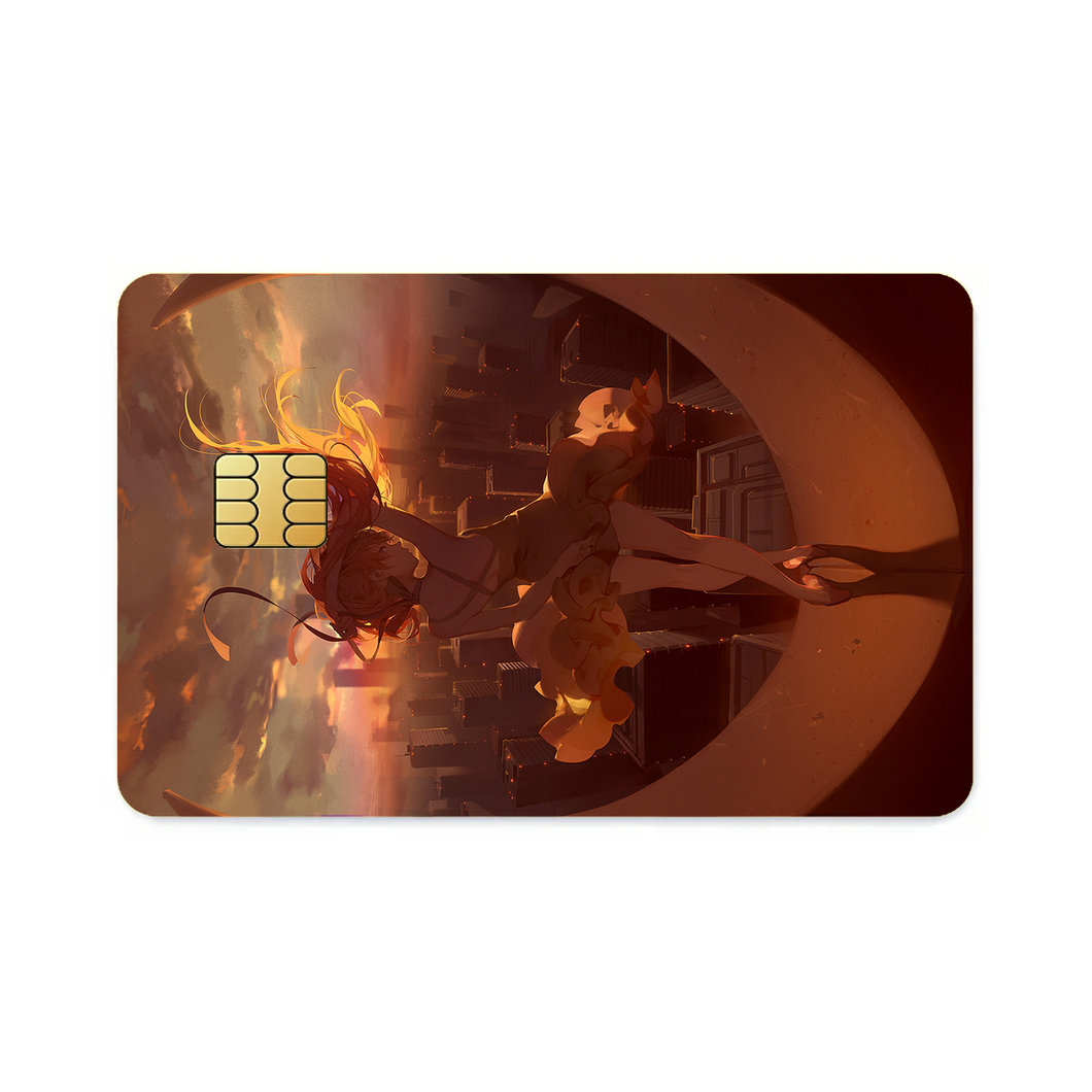 Anime Neon Genesis Evangelion  Credit Card Skins (4-in-1 Pack)