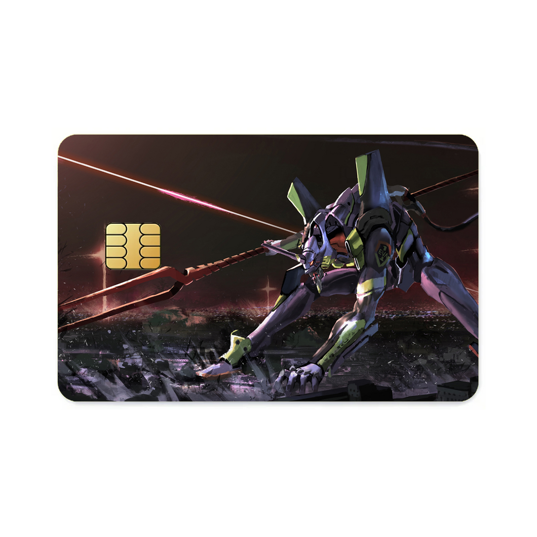 Anime Neon Genesis Evangelion  Credit Card Skins (4-in-1 Pack)