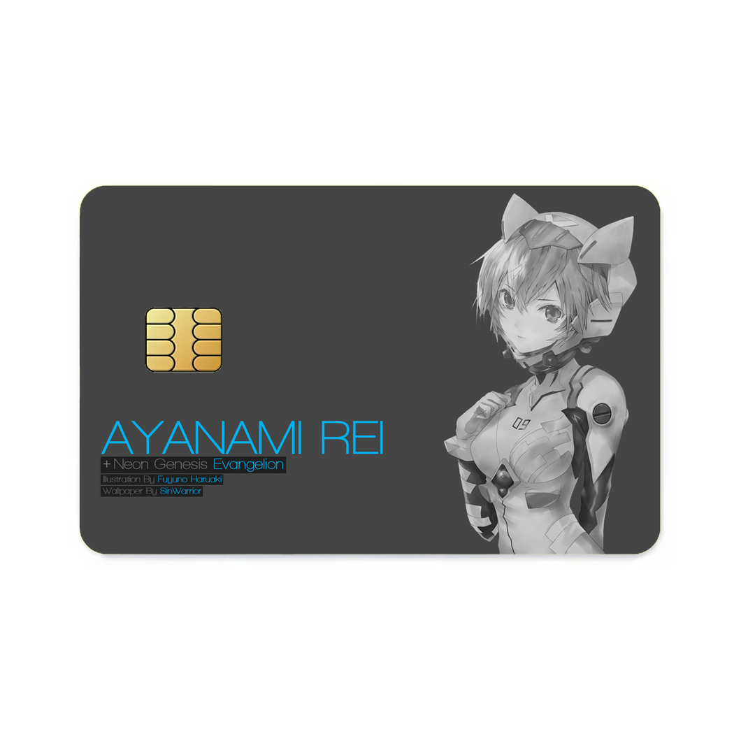 Anime Neon Genesis Evangelion  Credit Card Skins (4-in-1 Pack)