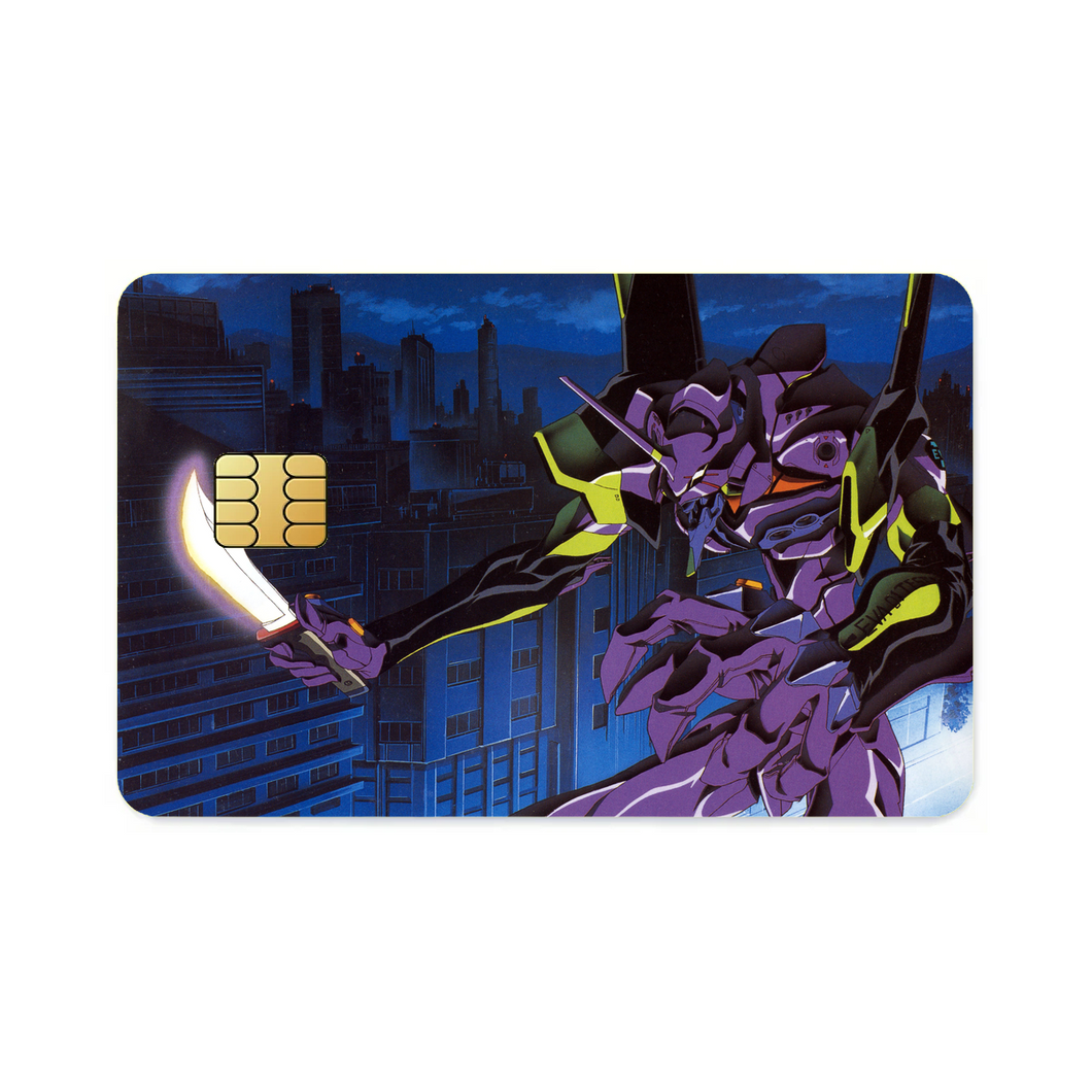Anime Neon Genesis Evangelion  Credit Card Skins (4-in-1 Pack)