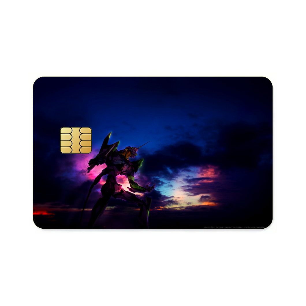Anime Neon Genesis Evangelion Credit Card Skins (4-in-1 Pack)
