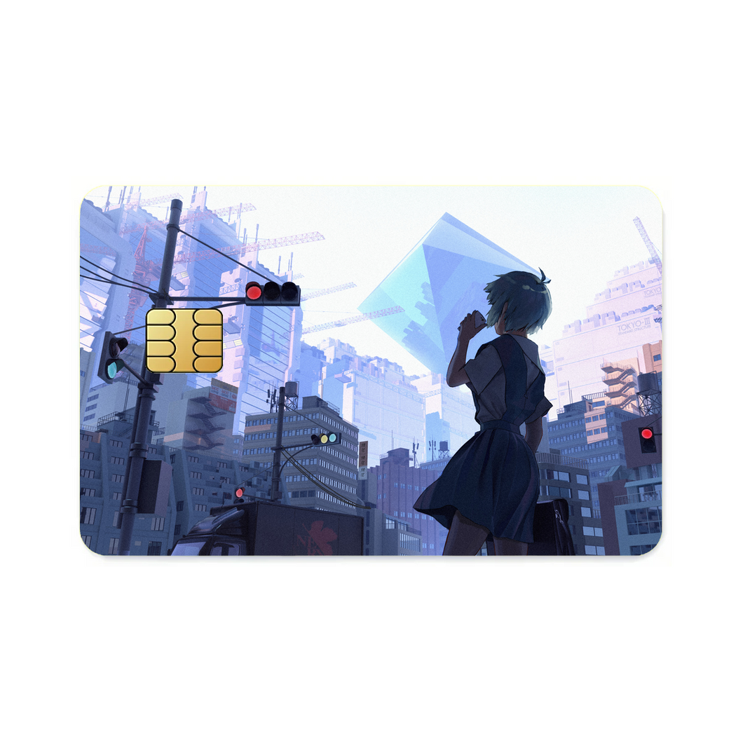 Anime Neon Genesis Evangelion  Credit Card Skins (4-in-1 Pack)