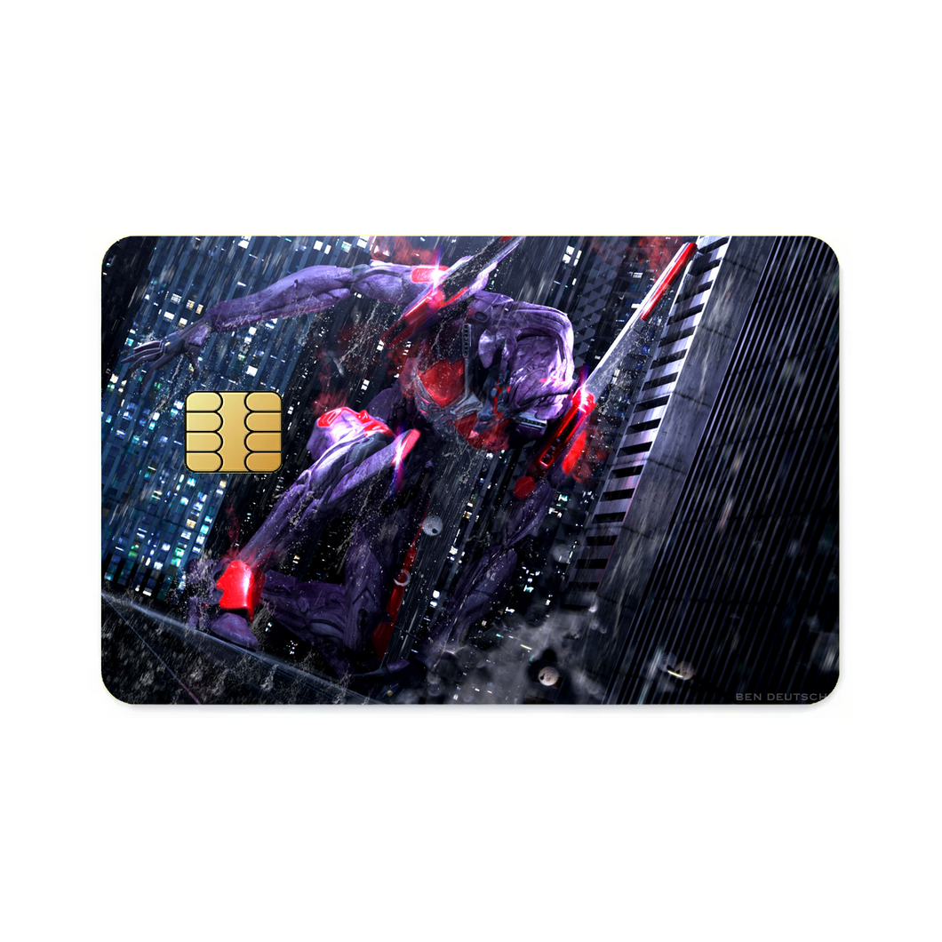 Anime Neon Genesis Evangelion  Credit Card Skins (4-in-1 Pack)