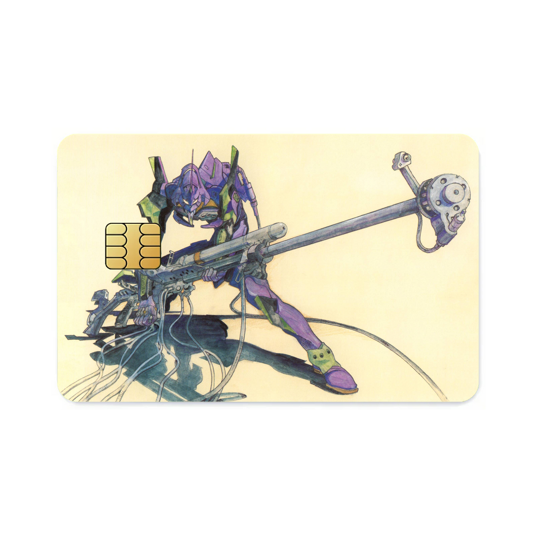 Anime Neon Genesis Evangelion  Credit Card Skins (4-in-1 Pack)