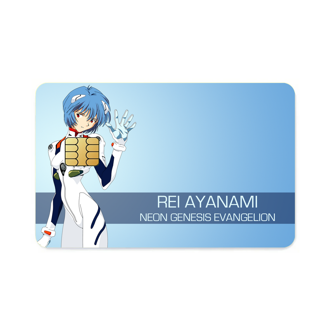 Anime Neon Genesis Evangelion  Credit Card Skins (4-in-1 Pack)