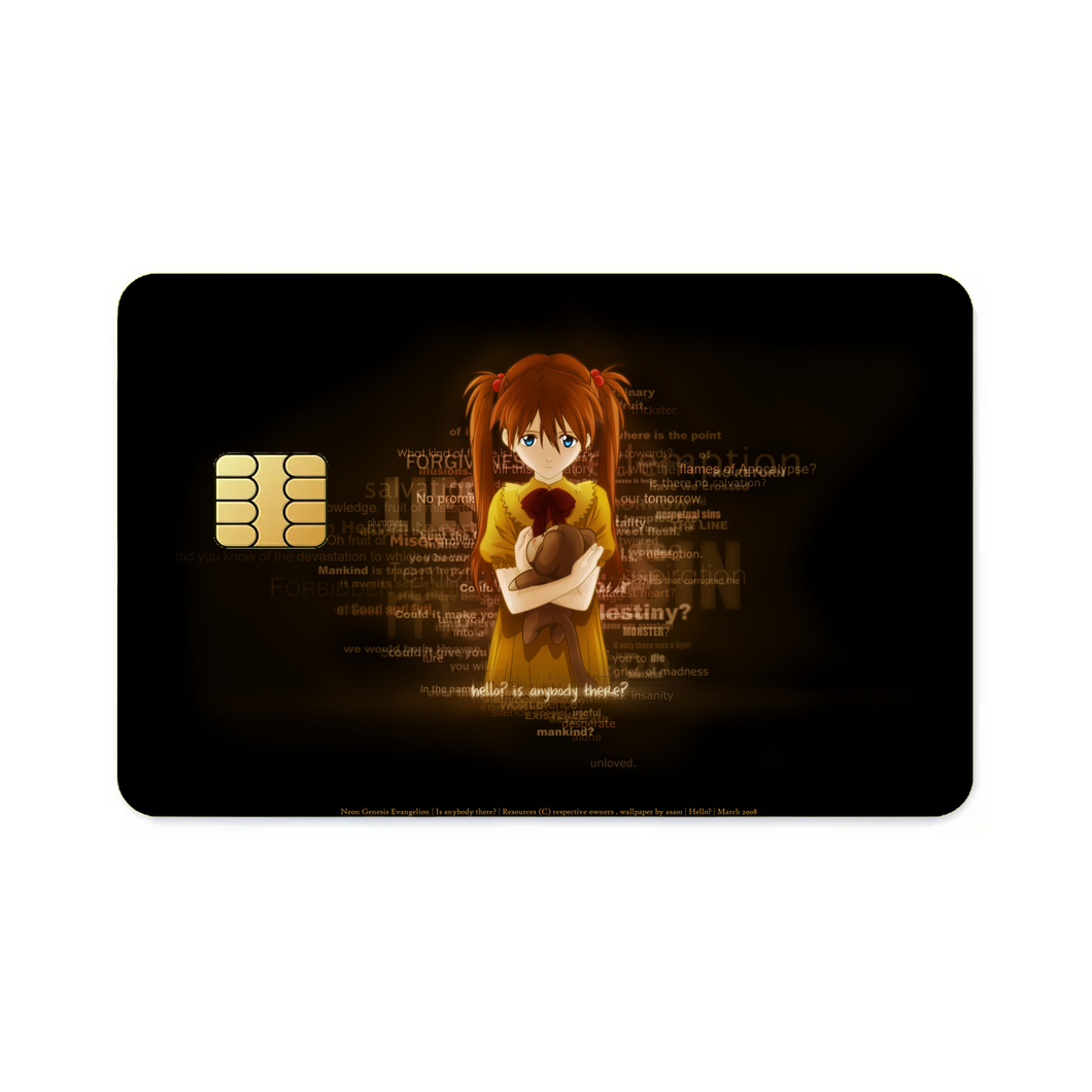 Anime Neon Genesis Evangelion  Credit Card Skins (4-in-1 Pack)
