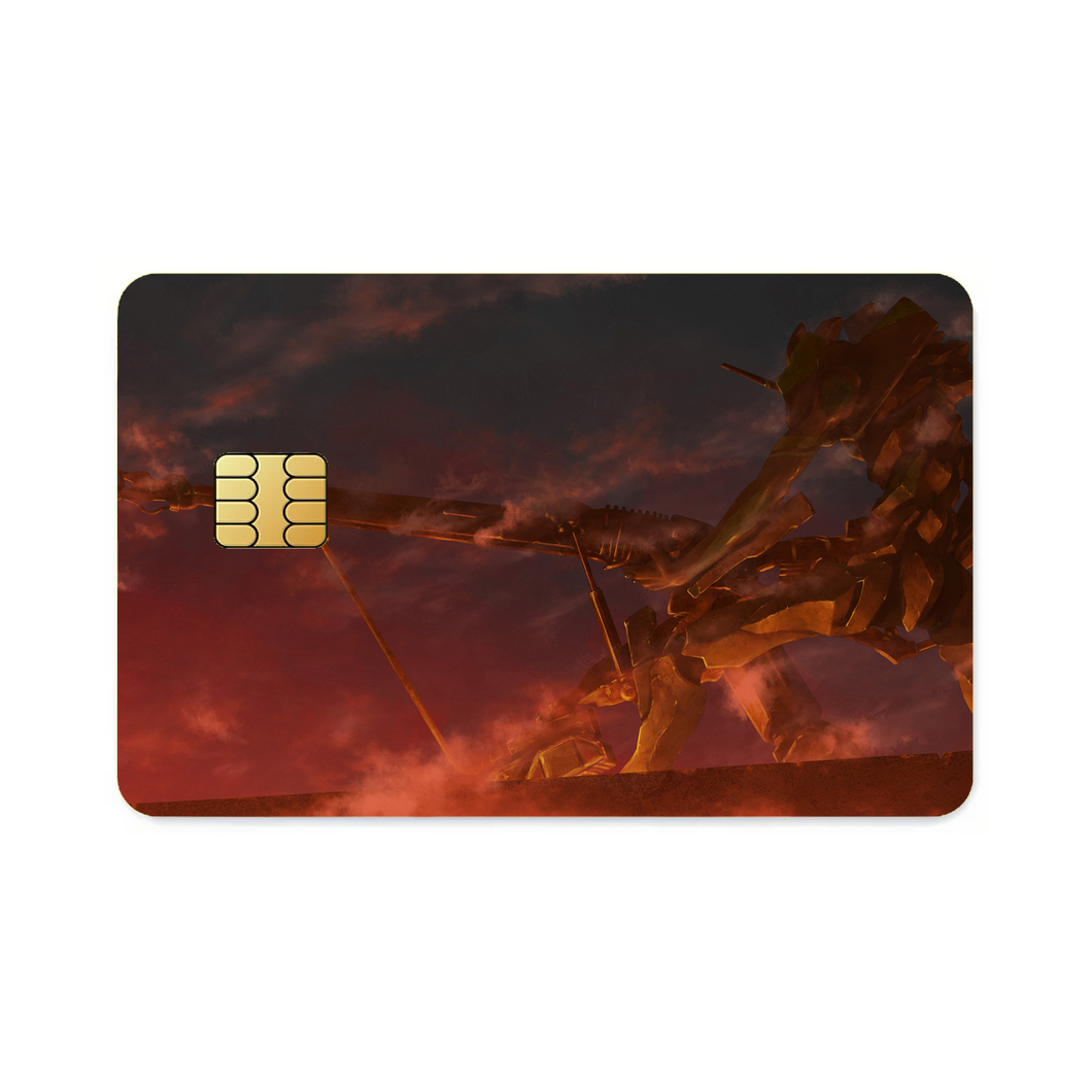 Anime Neon Genesis Evangelion Credit Card Skins (4-in-1 Pack)
