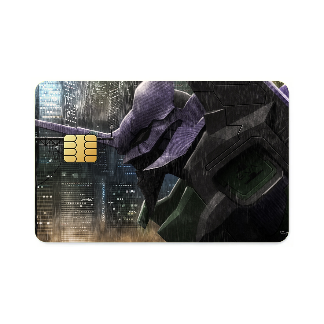 Anime Neon Genesis Evangelion Credit Card Skins (4-in-1 Pack)