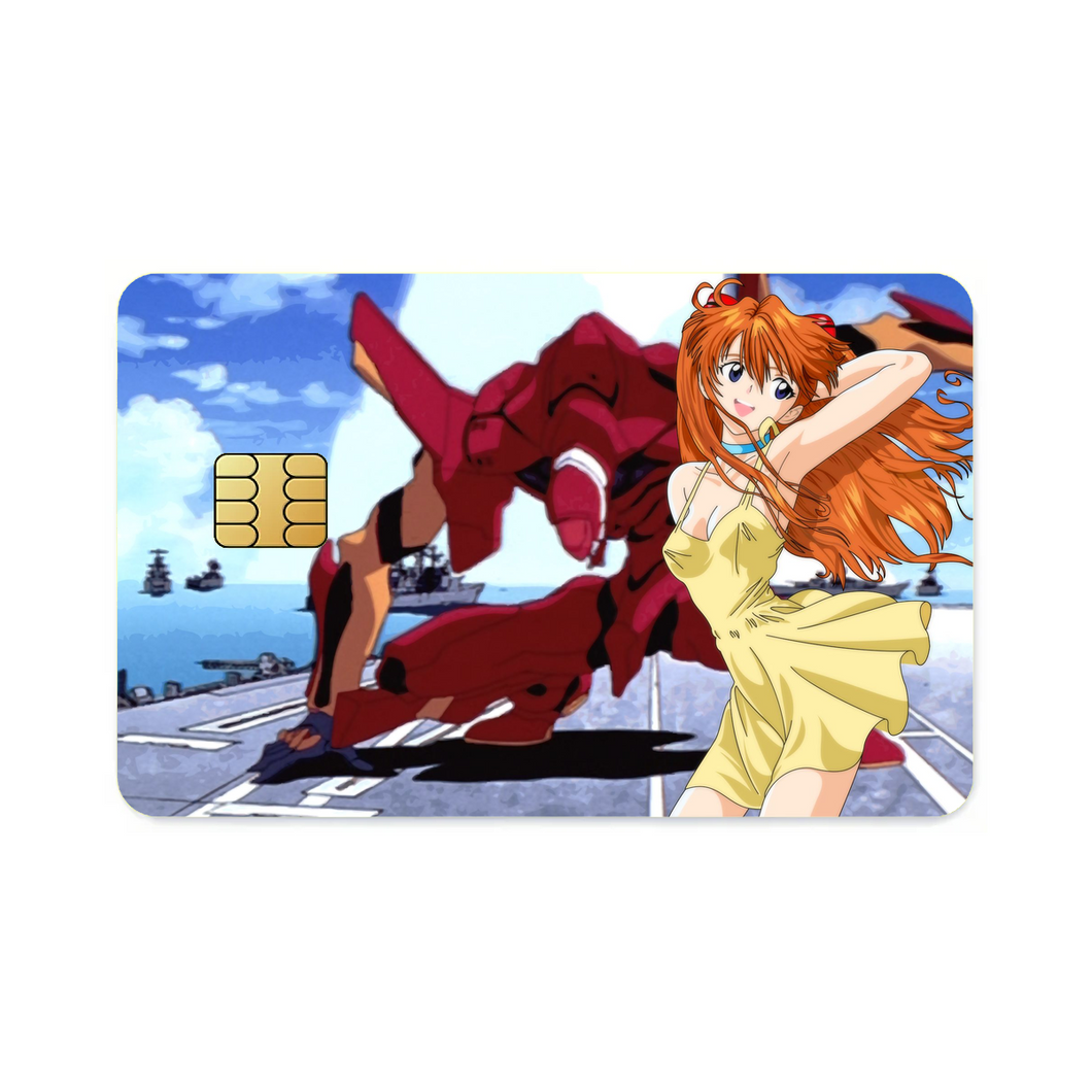 Anime Neon Genesis Evangelion  Credit Card Skins (4-in-1 Pack)