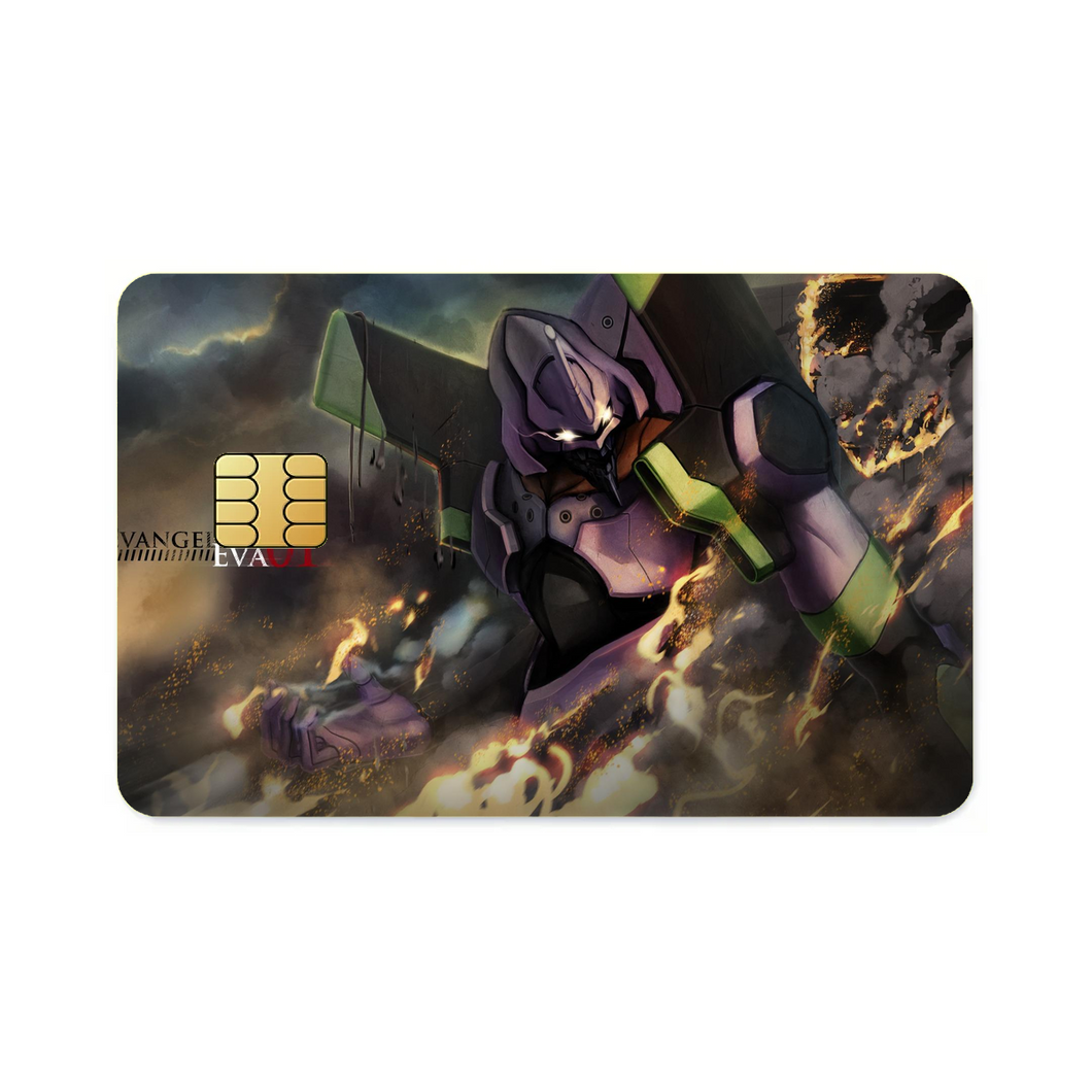 Anime Neon Genesis Evangelion  Credit Card Skins (4-in-1 Pack)