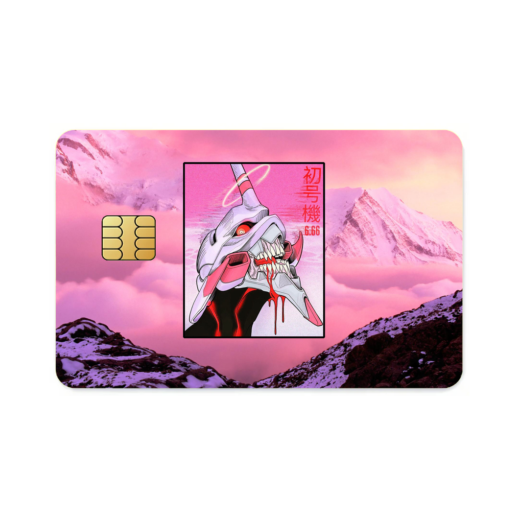 Anime Neon Genesis Evangelion  Credit Card Skins (4-in-1 Pack)