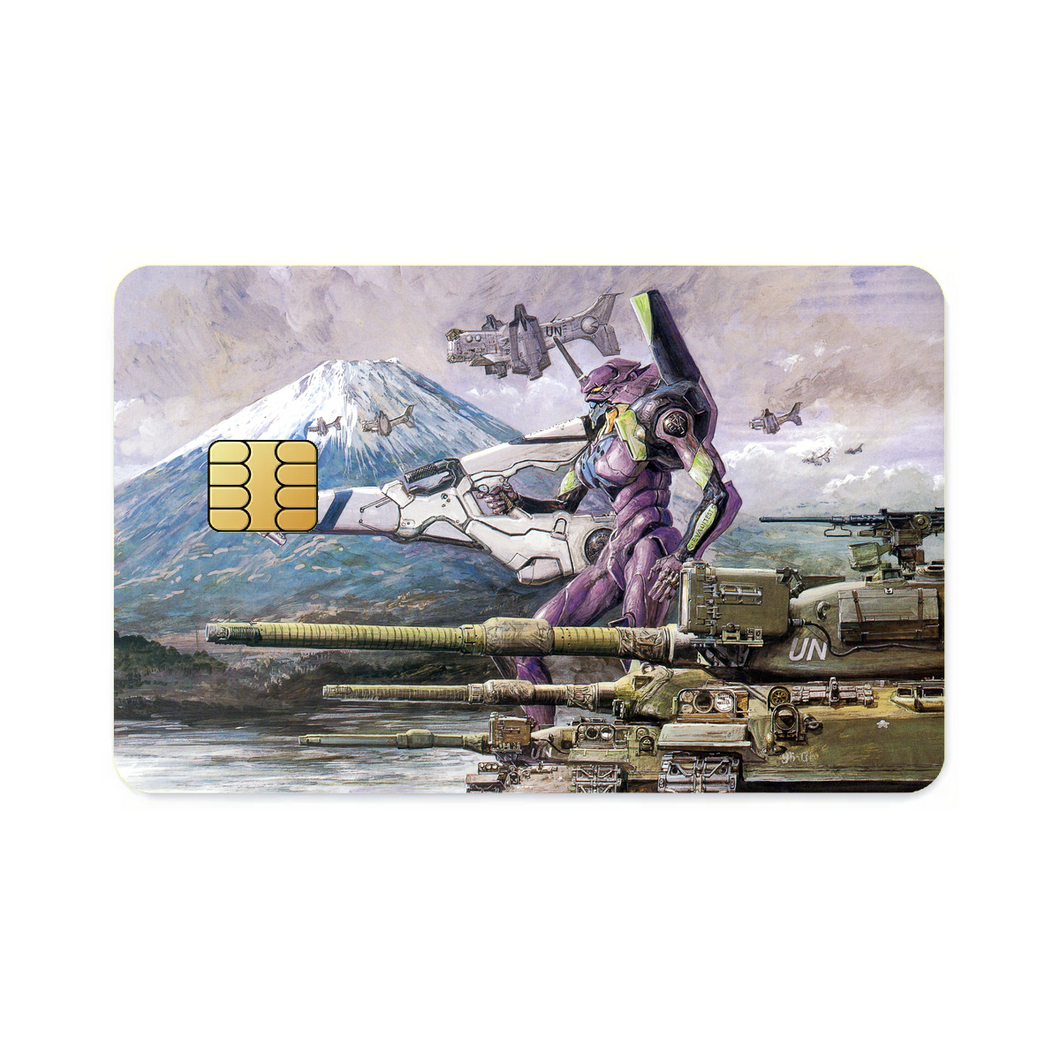 Anime Neon Genesis Evangelion  Credit Card Skins (4-in-1 Pack)