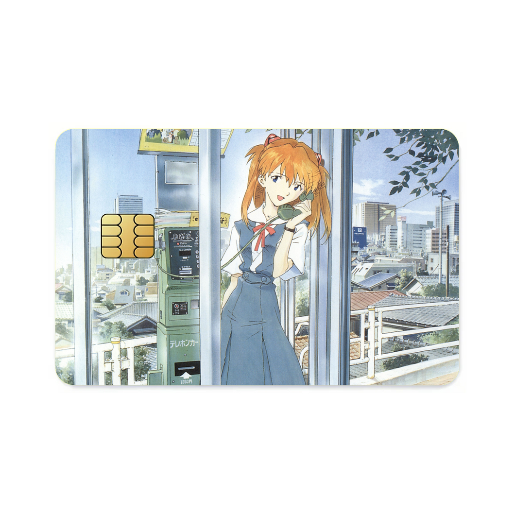 Anime Neon Genesis Evangelion  Credit Card Skins (4-in-1 Pack)