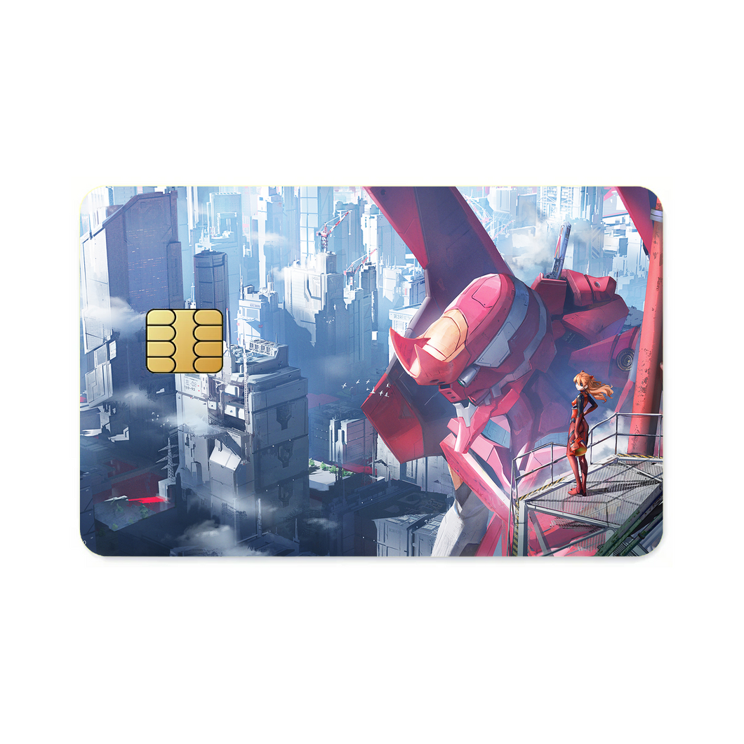 Anime Neon Genesis Evangelion  Credit Card Skins (4-in-1 Pack)