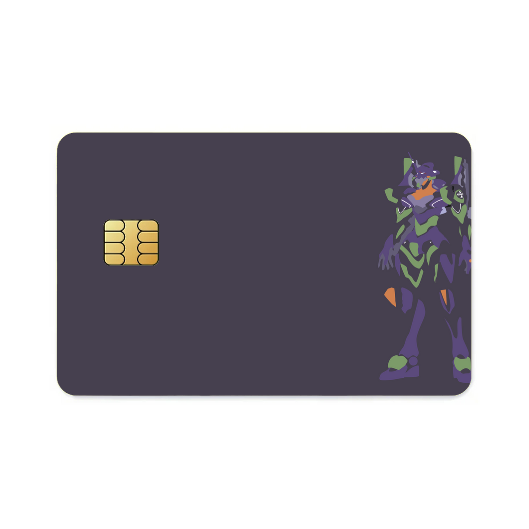 Anime Neon Genesis Evangelion Credit Card Skins (4-in-1 Pack)
