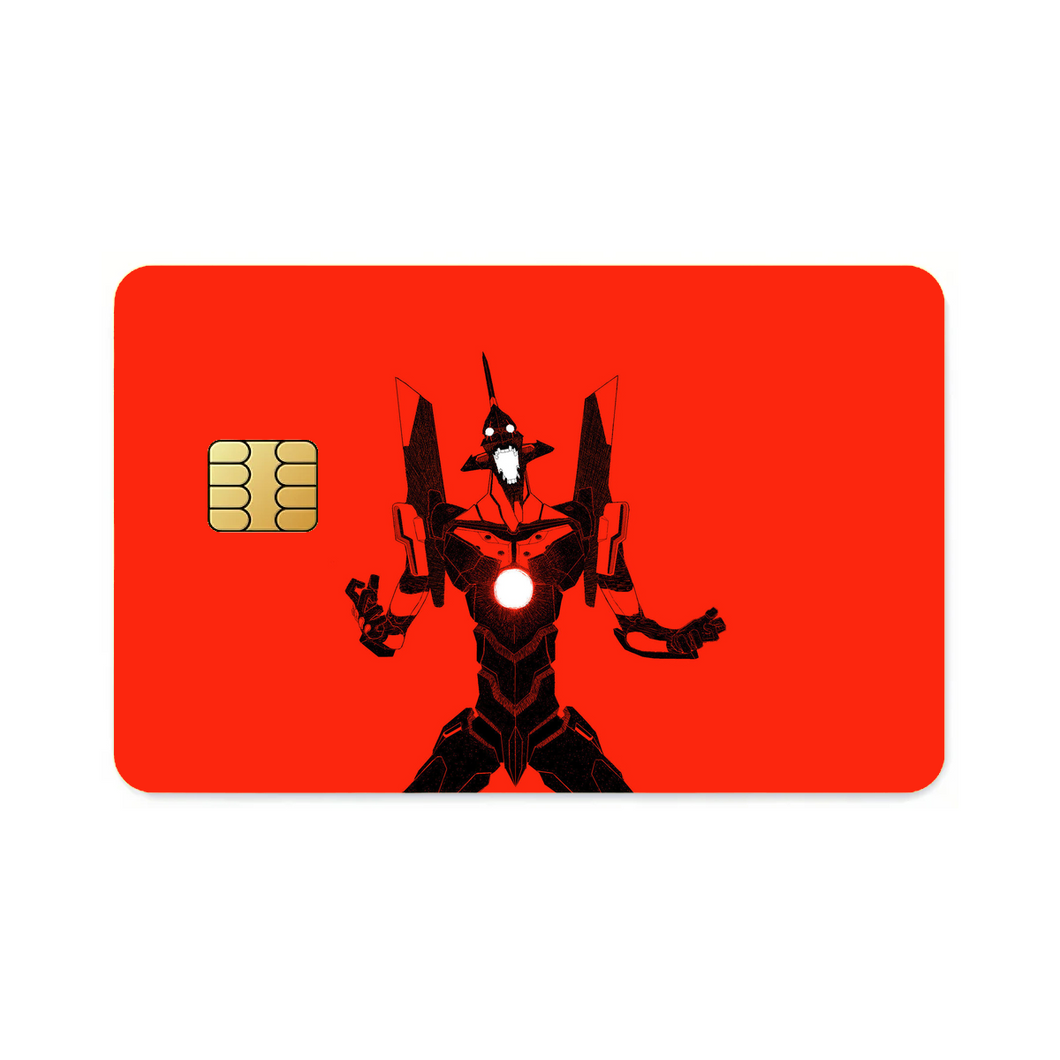 Anime Neon Genesis Evangelion Credit Card Skins (4-in-1 Pack)