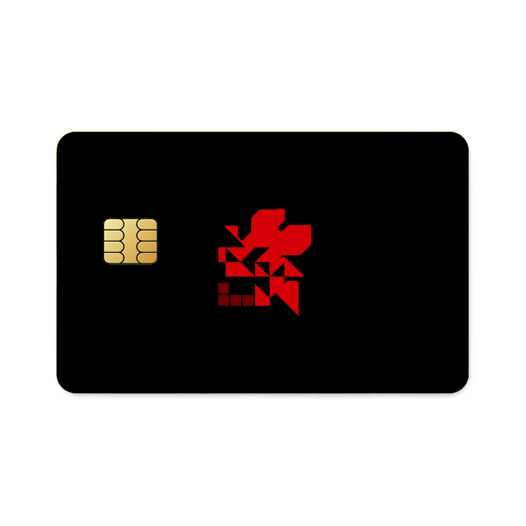 Anime Neon Genesis Evangelion Credit Card Skins (4-in-1 Pack)
