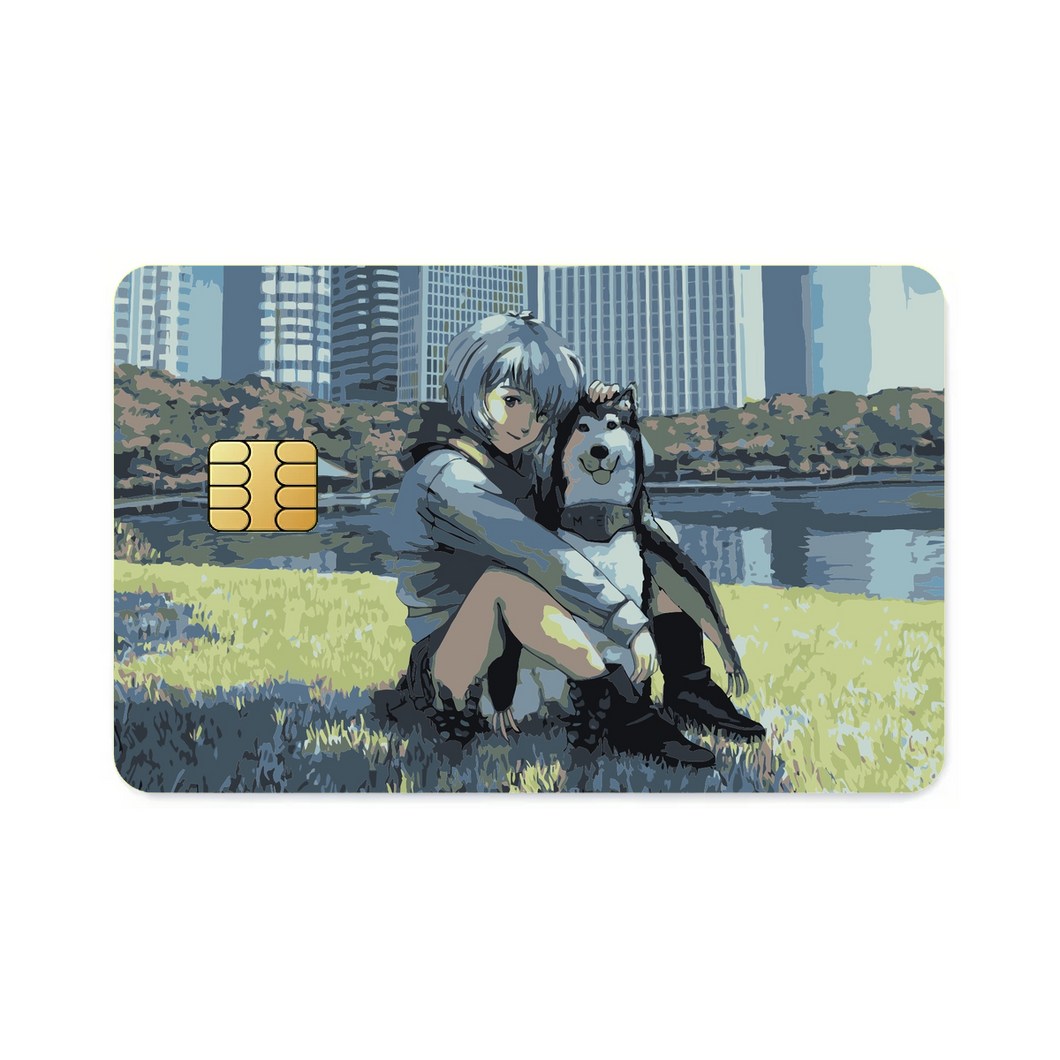 Anime Neon Genesis Evangelion Credit Card Skins (4-in-1 Pack)
