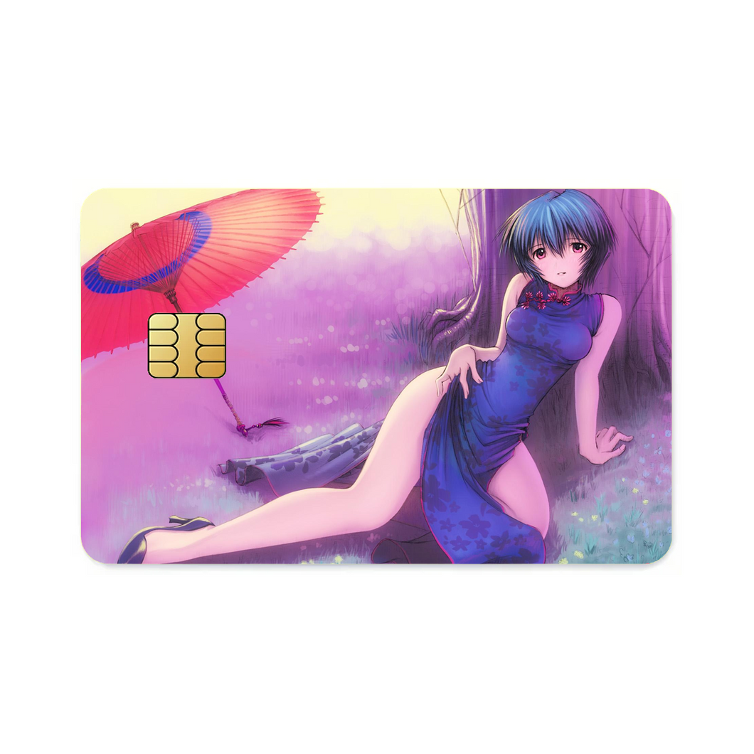 Anime Neon Genesis Evangelion Credit Card Skins (4-in-1 Pack)