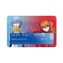 Load image into Gallery viewer, Anime Neon Genesis Evangelion  Credit Card Skins (4-in-1 Pack)
