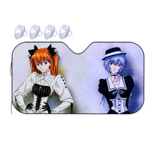Load image into Gallery viewer, Anime Neon Genesis Evangelionr Car Sunshade
