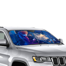 Load image into Gallery viewer, Anime Neon Genesis Evangelionr Car Sunshade
