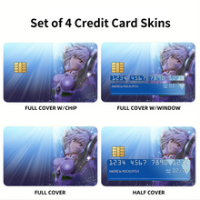 Load image into Gallery viewer, Anime Neon Genesis Evangelionr Credit Card Skins (4-in-1 Pack)
