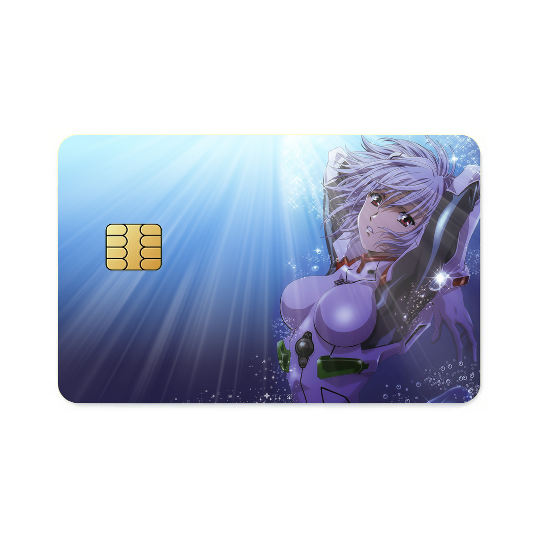 Anime Neon Genesis Evangelionr Credit Card Skins (4-in-1 Pack)