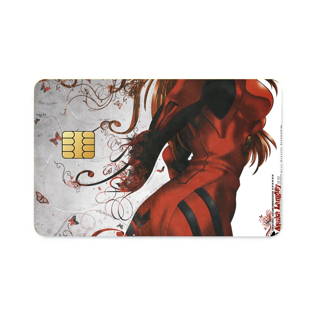 Anime Neon Genesis Evangelionr Credit Card Skins (4-in-1 Pack)