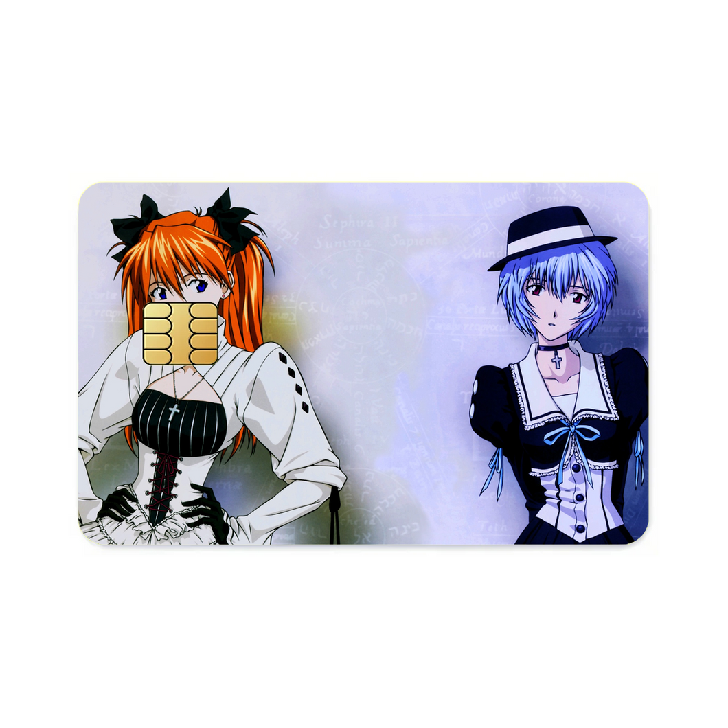 Anime Neon Genesis Evangelionr Credit Card Skins (4-in-1 Pack)
