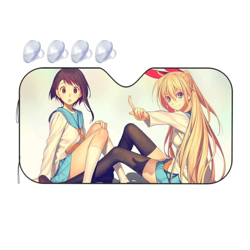 Anime Nisekoi Car Sunshade