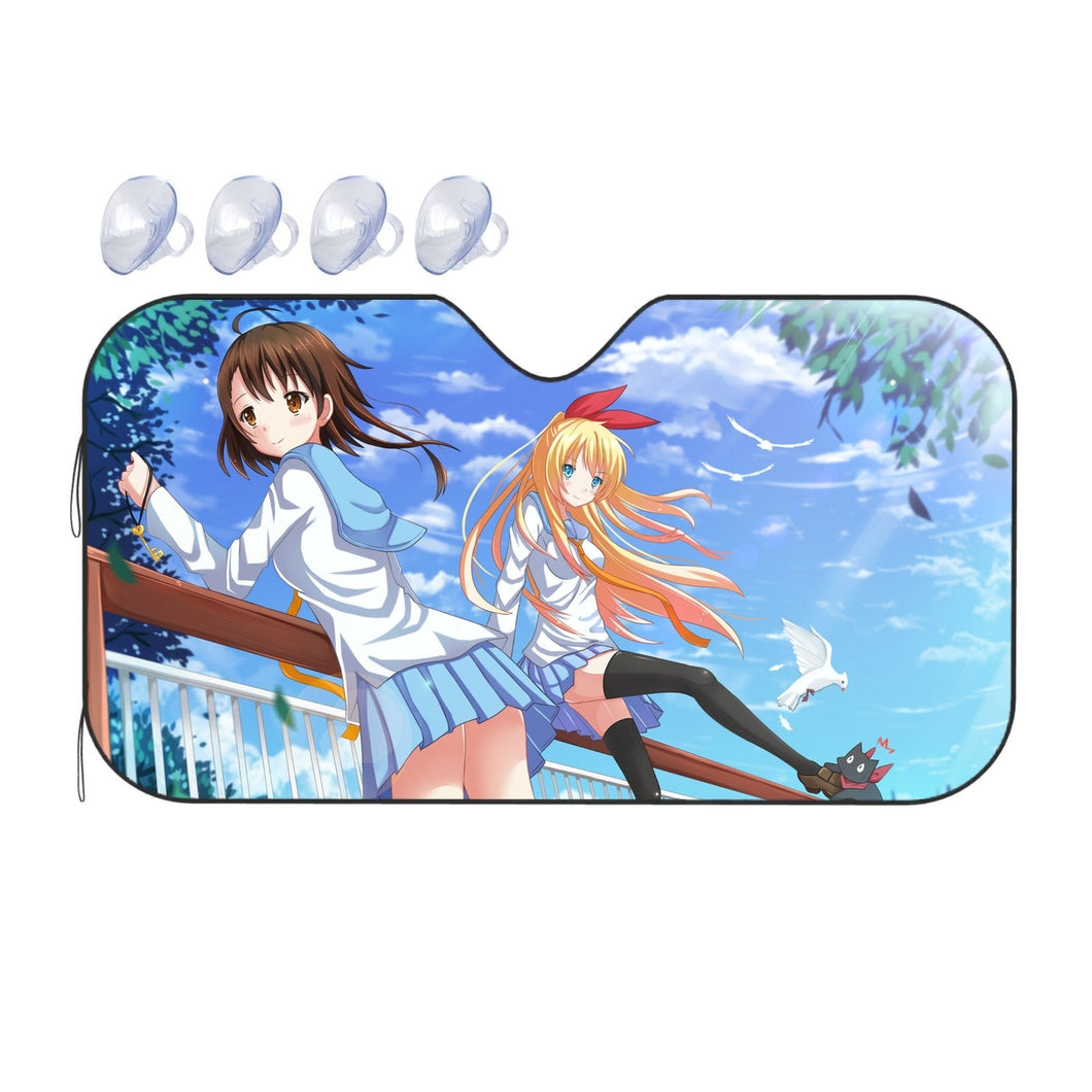 Anime Nisekoi Car Sunshade