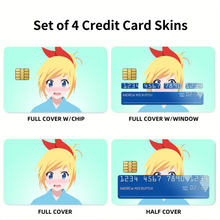 Load image into Gallery viewer, Anime Nisekoi Credit Card Skins (4-in-1 Pack)
