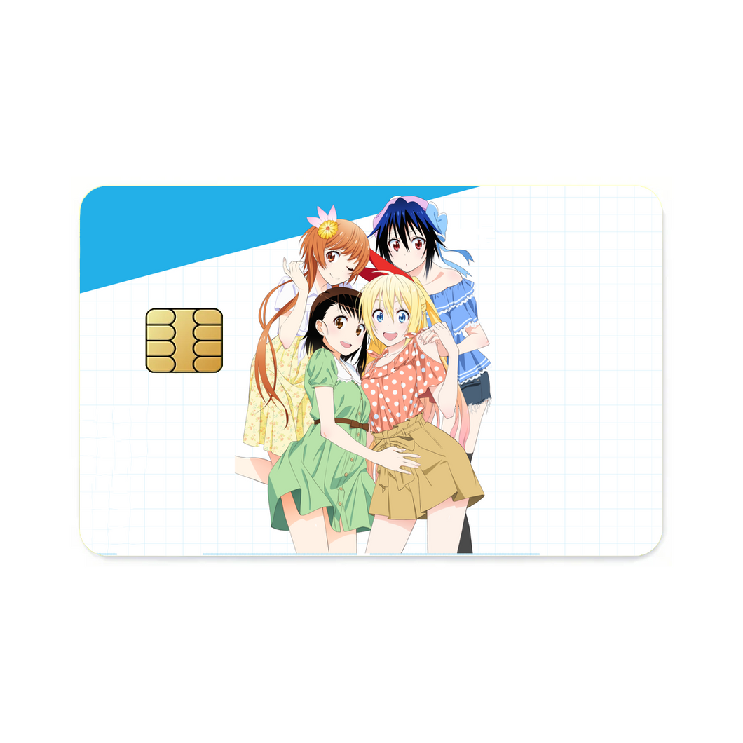 Anime Nisekoi  Credit Card Skins (4-in-1 Pack)