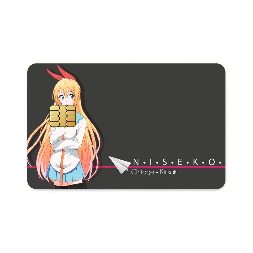 Anime Nisekoi Credit Card Skins (4-in-1 Pack)