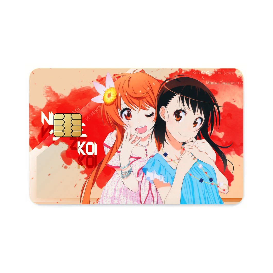 Anime Nisekoi Credit Card Skins (4-in-1 Pack)