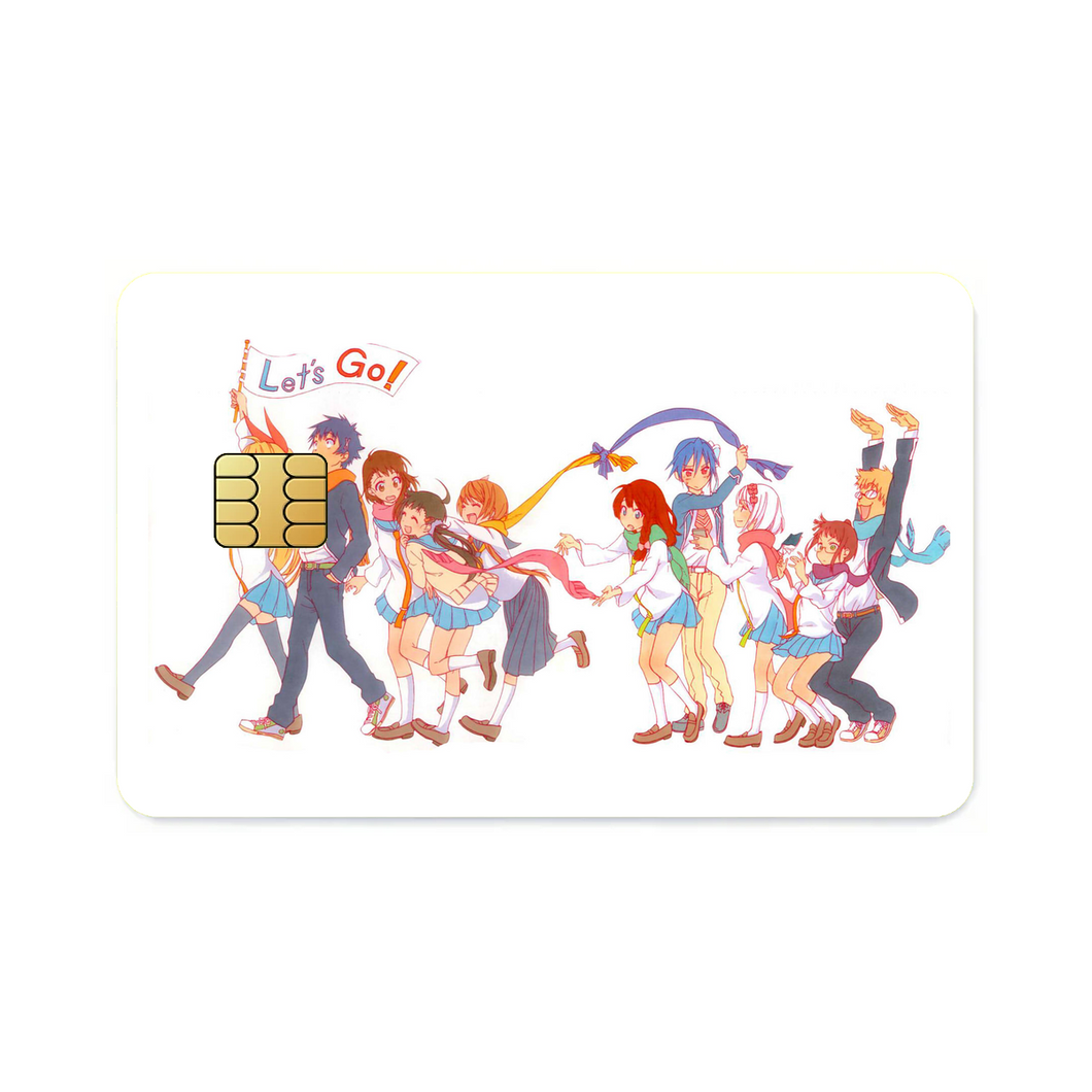 Anime Nisekoi Credit Card Skins (4-in-1 Pack)