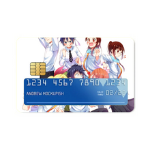 Load image into Gallery viewer, Anime Nisekoir Credit Card Skins (4-in-1 Pack)
