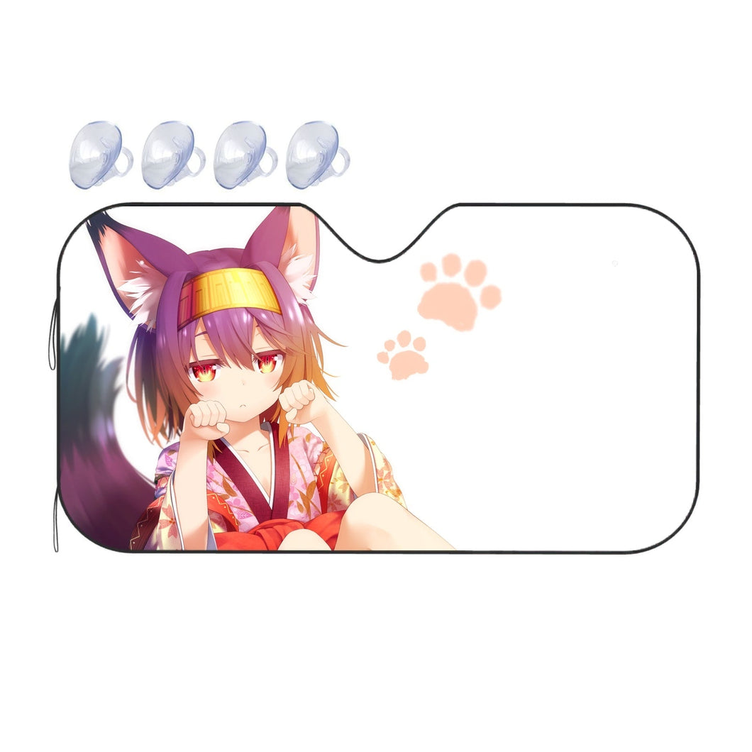 Anime No Game No Life Car Sunshade