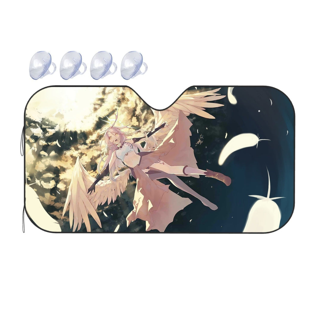 Anime No Game No Life Car Sunshade