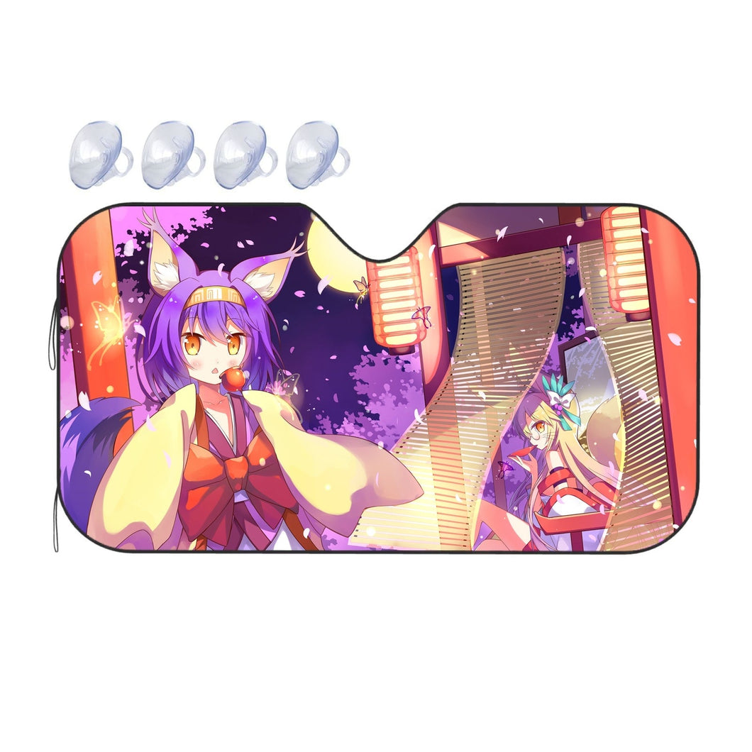 Anime No Game No Life Car Sunshade