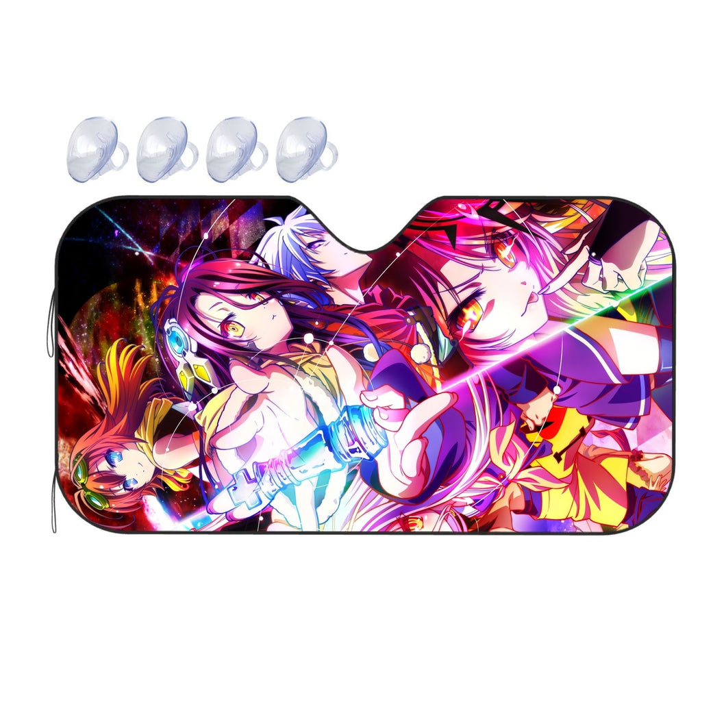 Anime No Game No Life Car Sunshade