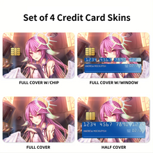 Load image into Gallery viewer, Anime No Game No Life Credit Card Skins (4-in-1 Pack)
