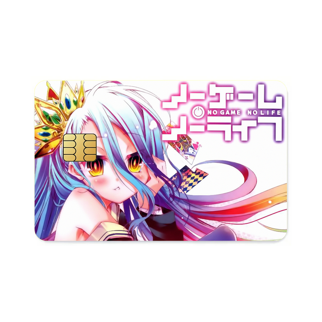 Anime No Game No Life Credit Card Skins (4-in-1 Pack)