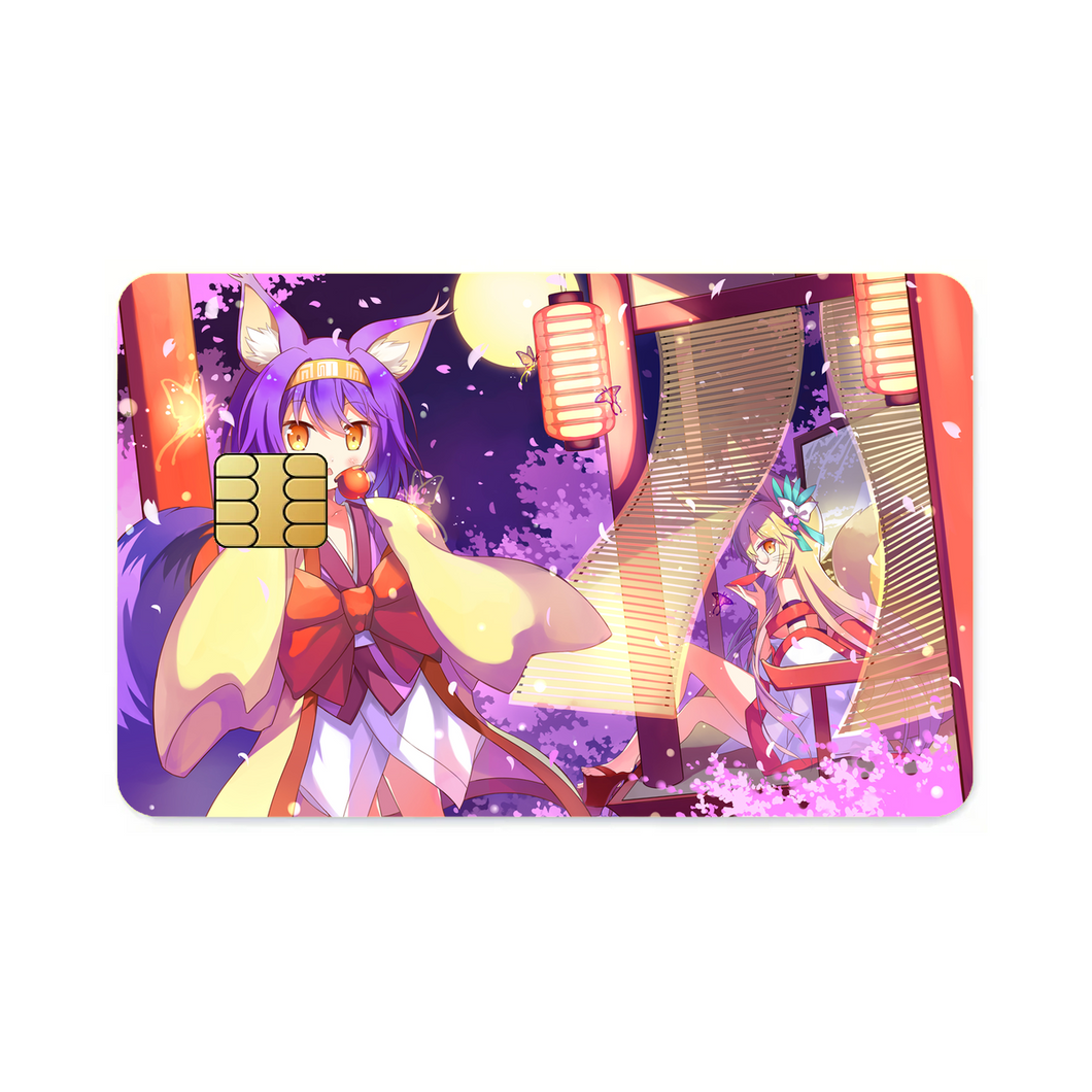Anime No Game No Life Credit Card Skins (4-in-1 Pack)