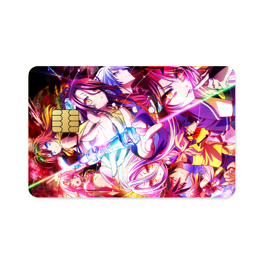 Anime No Game No Life Credit Card Skins (4-in-1 Pack)