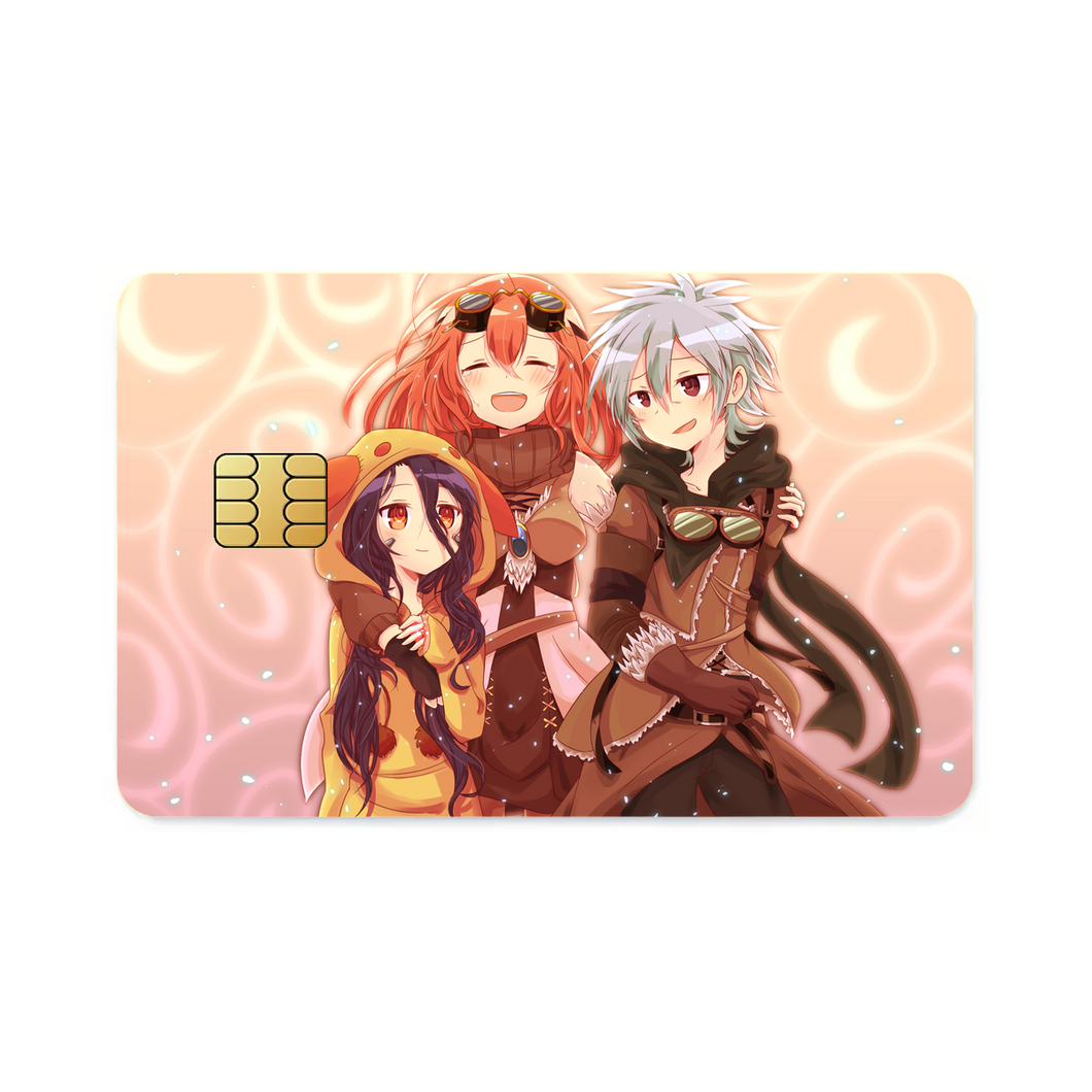 Anime No Game No Life Credit Card Skins (4-in-1 Pack)