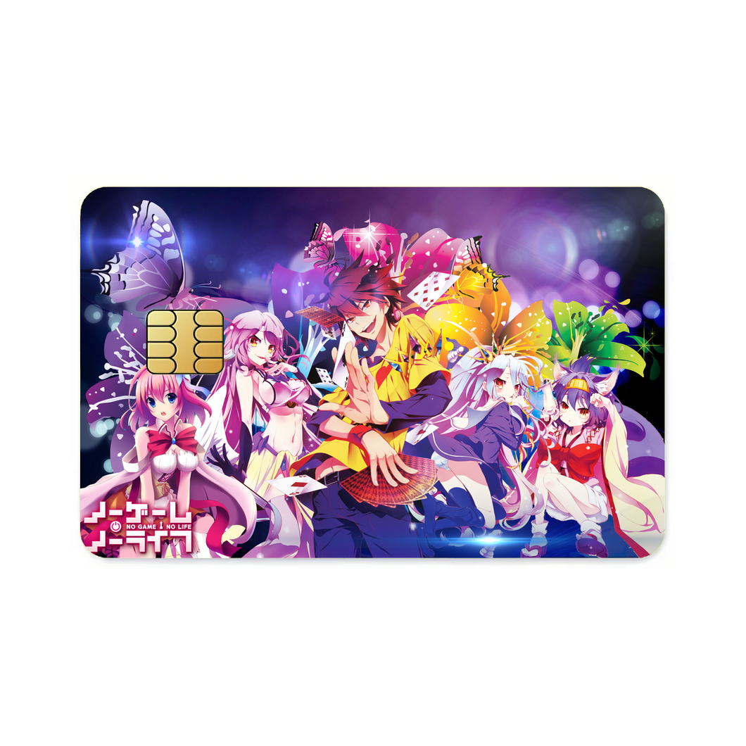 Anime No Game No Life  Credit Card Skins (4-in-1 Pack)